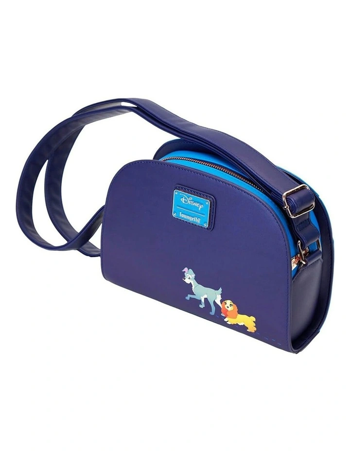 70th Anniversary Crossbody Bag 9.5in in Blue image 4