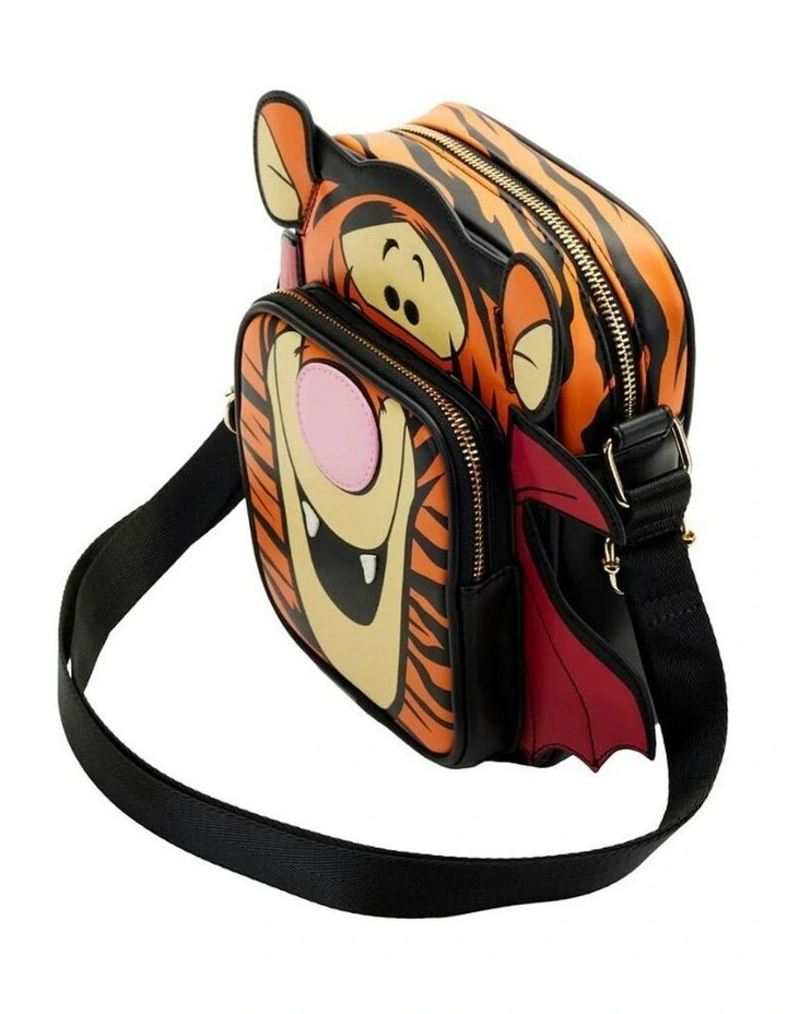 Tigger Halloween Passport Sling Bag 6.25x8.25in in Orange image 3