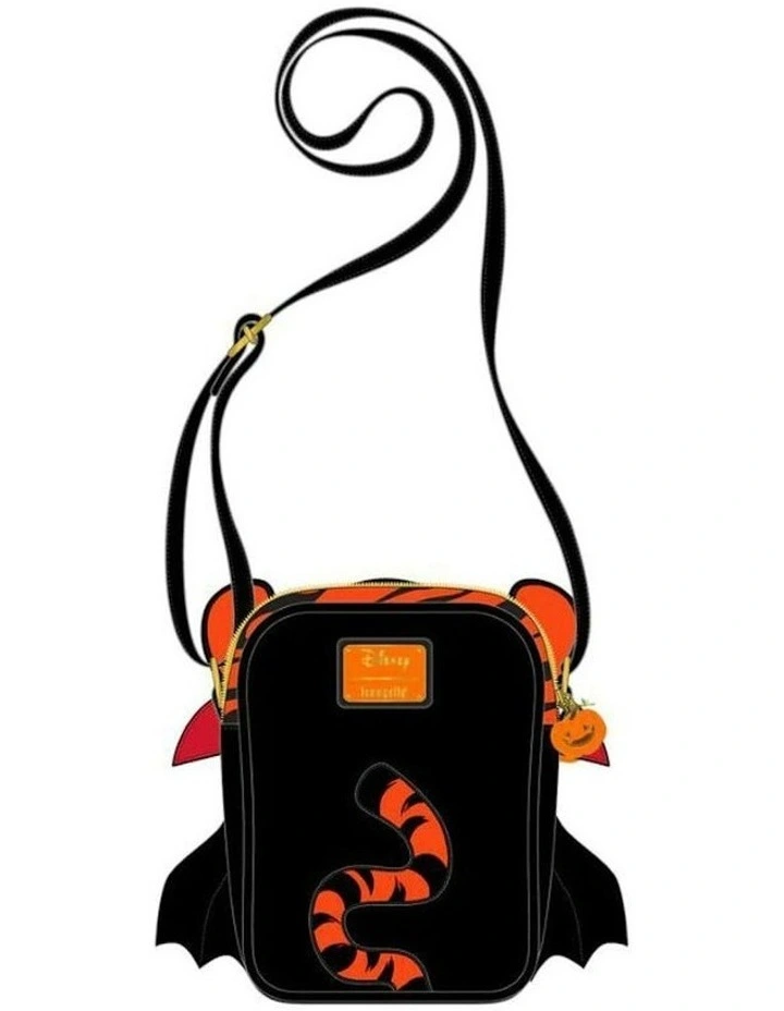 Tigger Halloween Passport Sling Bag 6.25x8.25in in Orange image 6