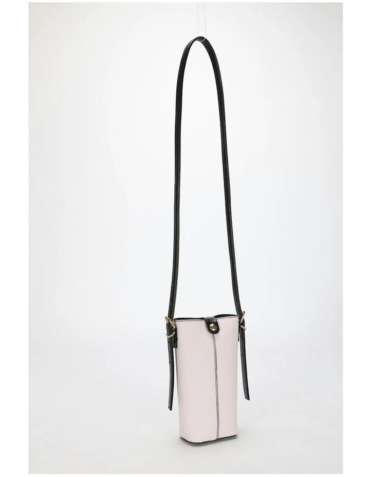 Mickey Family PVC Small Crossbody Bag 9.5x18cm in Pink image 3