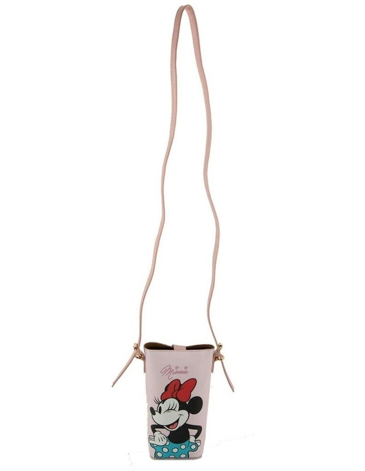 Minnie PVC Small Crossbody Bag 9.5x18cm in Pink image 2