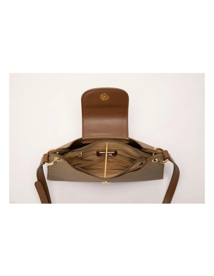 Mickey Canvas Small Tote Bag 25.5x17cm in Light Brown image 2