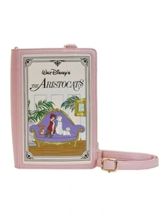 1970 Book Crossbody Bag 30.5x22.8cm in Pink
