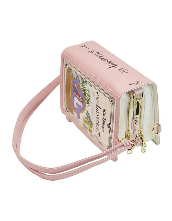 1970 Book Crossbody Bag 30.5x22.8cm in Pink image 4