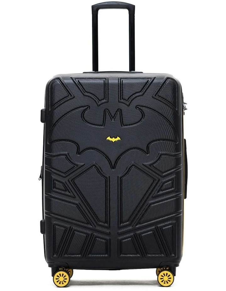 Batman Gotham Hard Shell Travel Suitcase Set 3 Piece in Black image 2