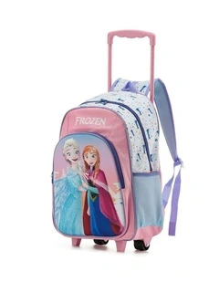 Frozen 17 In School Trolley Wheeled Backpack 3 Years+ in Multi