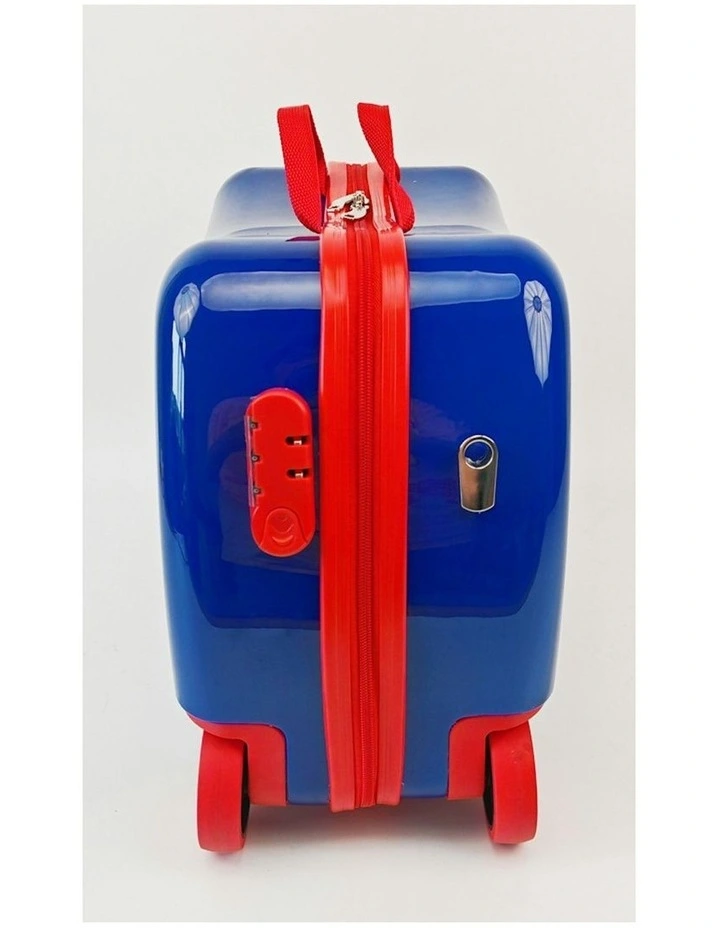 Spiderman Ride-On Trolley Case Onboard Luggage in Blue image 2