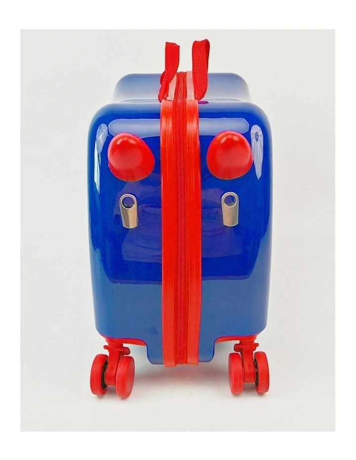 Spiderman Ride-On Trolley Case Onboard Luggage in Blue image 3