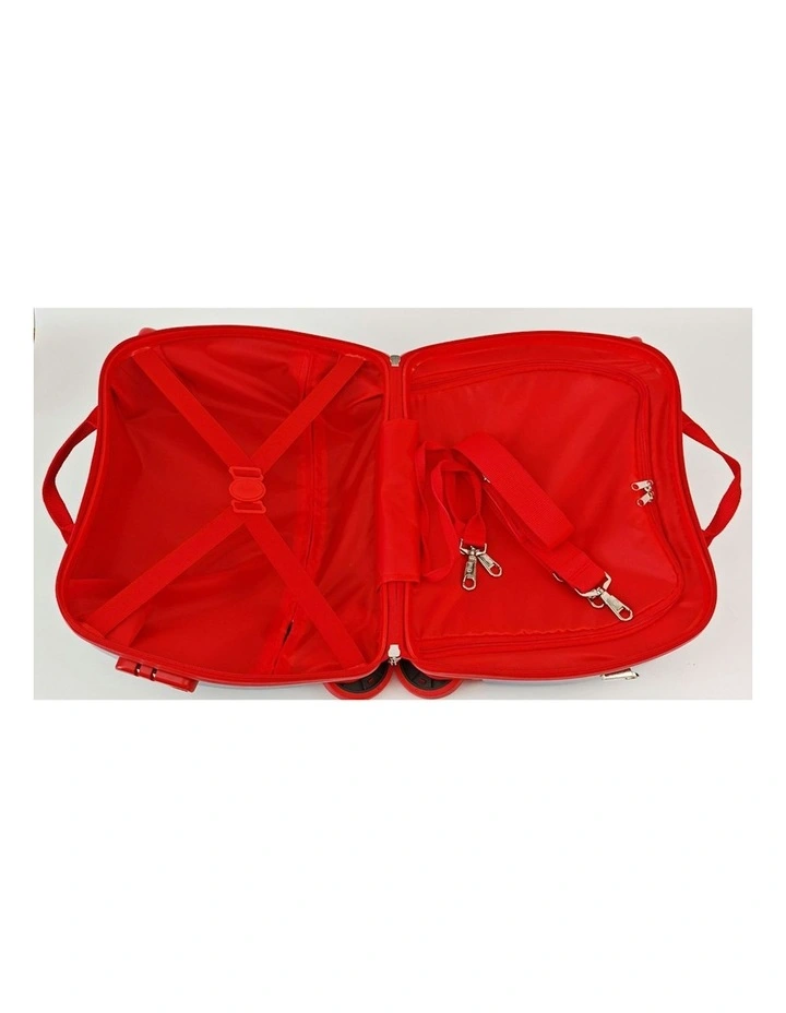 Spiderman Ride-On Trolley Case Onboard Luggage in Blue image 4