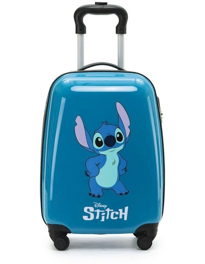 Stitch Cabin Trolley Case Wheeled Travel Suitcase Luggage 17/45cm in Blue image 1