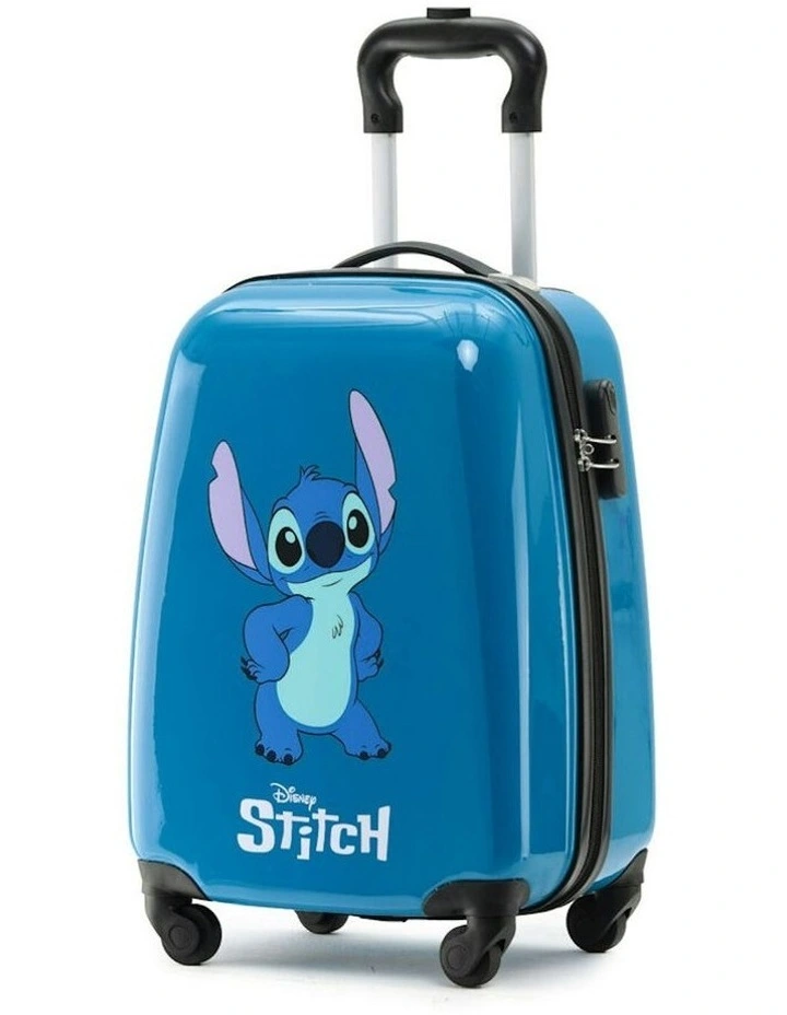 Stitch Cabin Trolley Case Wheeled Travel Suitcase Luggage 17/45cm in Blue image 2