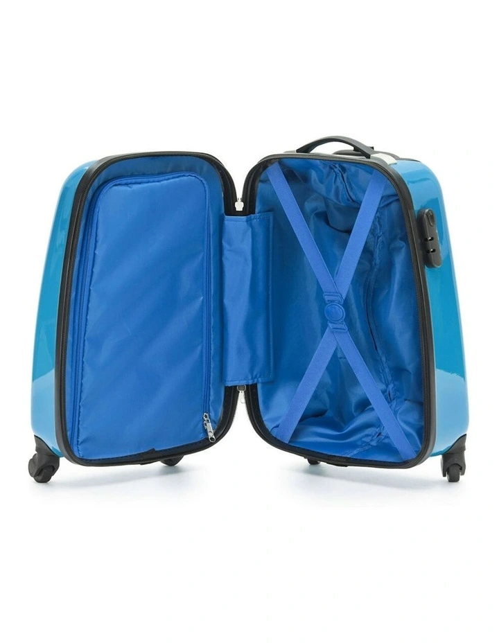 Stitch Cabin Trolley Case Wheeled Travel Suitcase Luggage 17/45cm in Blue image 3