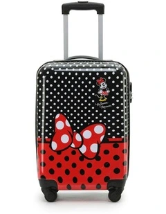 Minnie Mouse Cabin Trolley Case Wheeled Travel Suitcase Luggage 20/50cm in Black