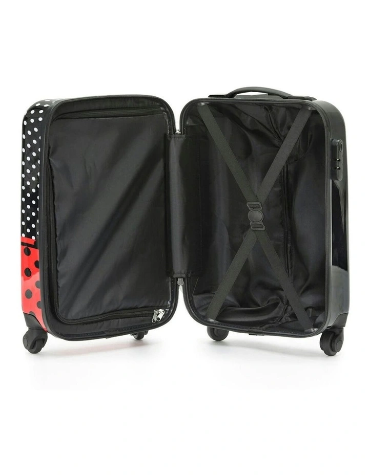 Minnie Mouse Cabin Trolley Case Wheeled Travel Suitcase Luggage 20/50cm in Black image 3