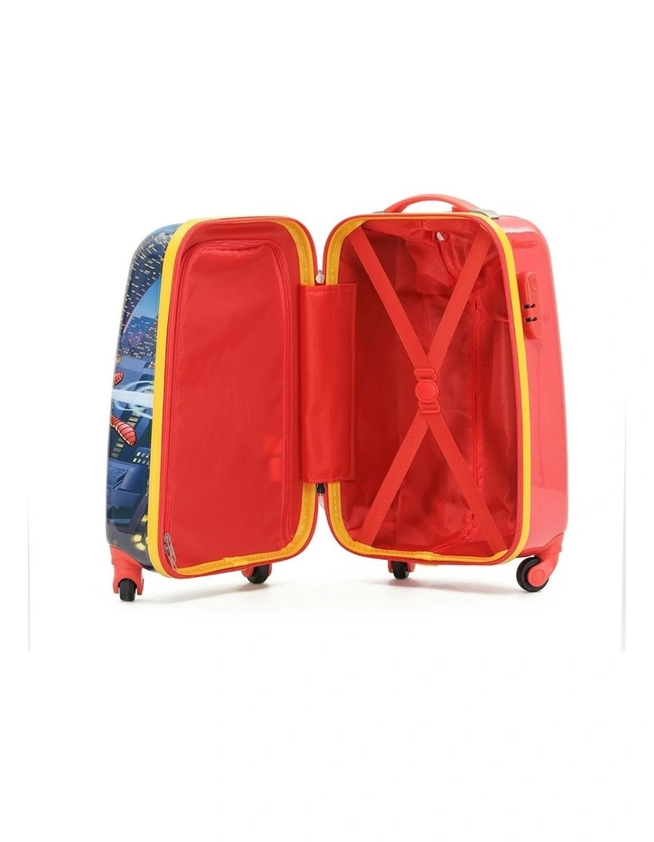 Spiderman 17 Trolley Cabin Luggage Travel Wheel Suitcase Bag 50x35x24cm in Multi image 3