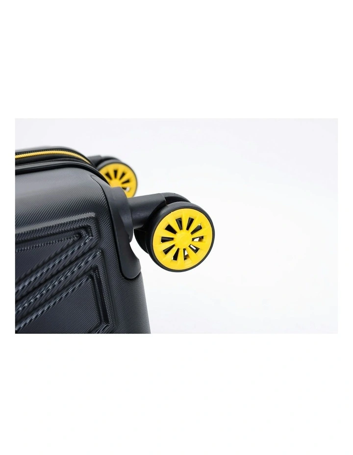Trolley Checked Luggage Travel Hard Case Suitcase 75x48x32cm in Black image 7