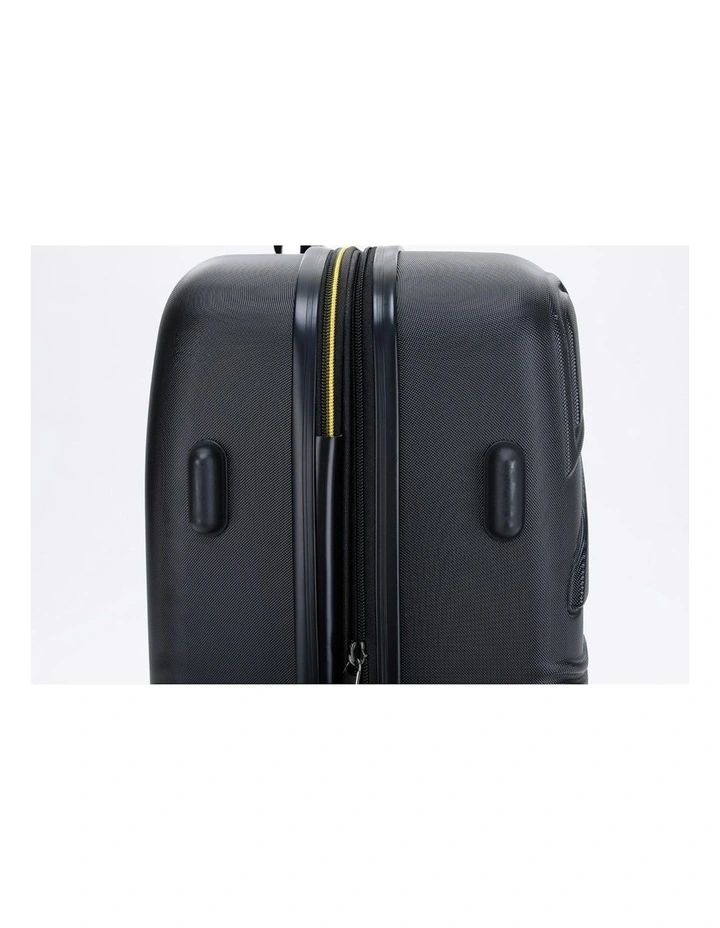 Trolley Checked Luggage Travel Hard Case Suitcase 65x42x28cm in Black image 6