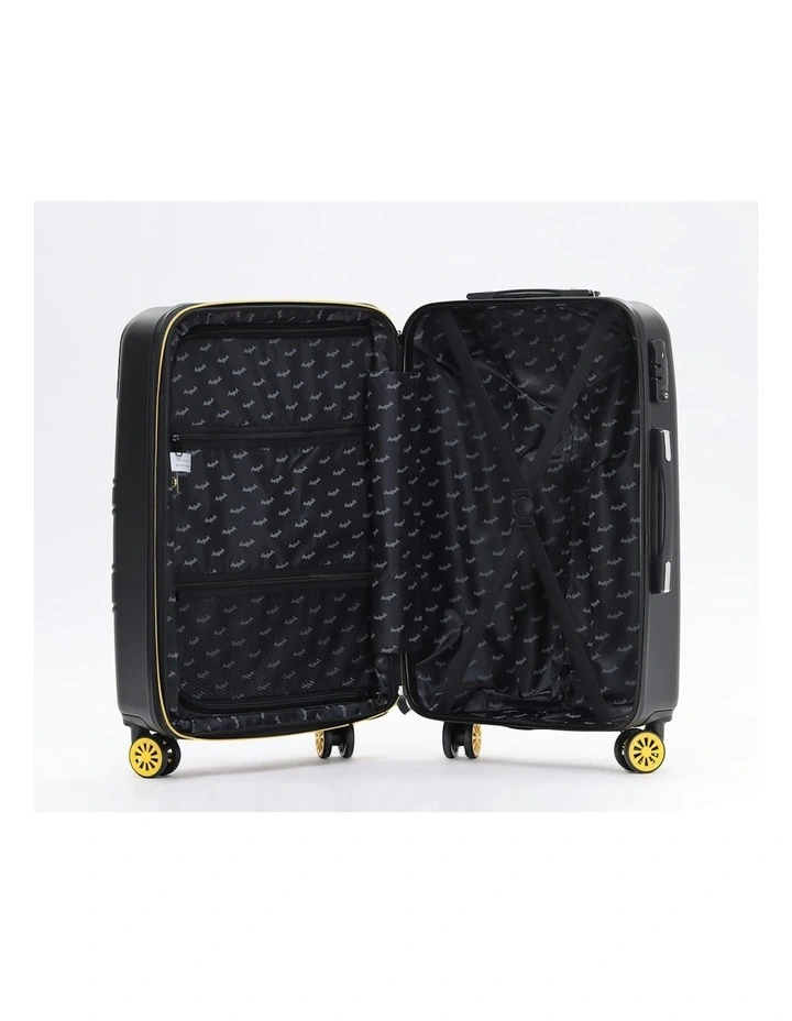 Trolley Checked Luggage Travel Hard Case Suitcase 65x42x28cm in Black image 7