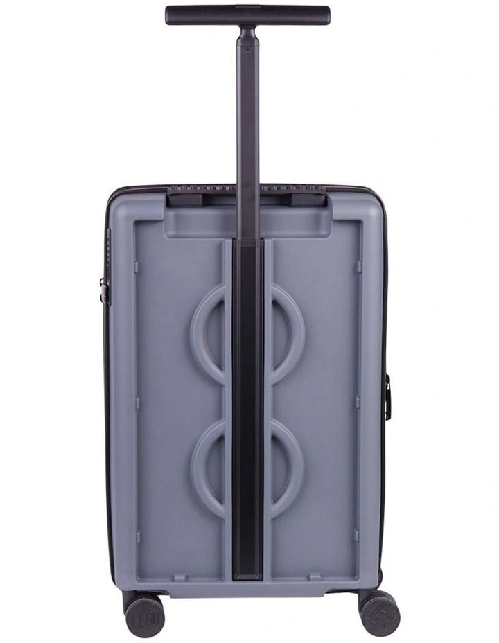 Brick Trolley Expandable Luggage Suitcase 35.5x56cm in Stone Grey image 2