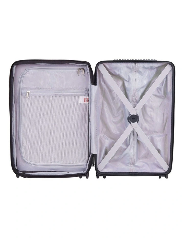 Brick Trolley Expandable Luggage Suitcase 35.5x56cm in Stone Grey image 4