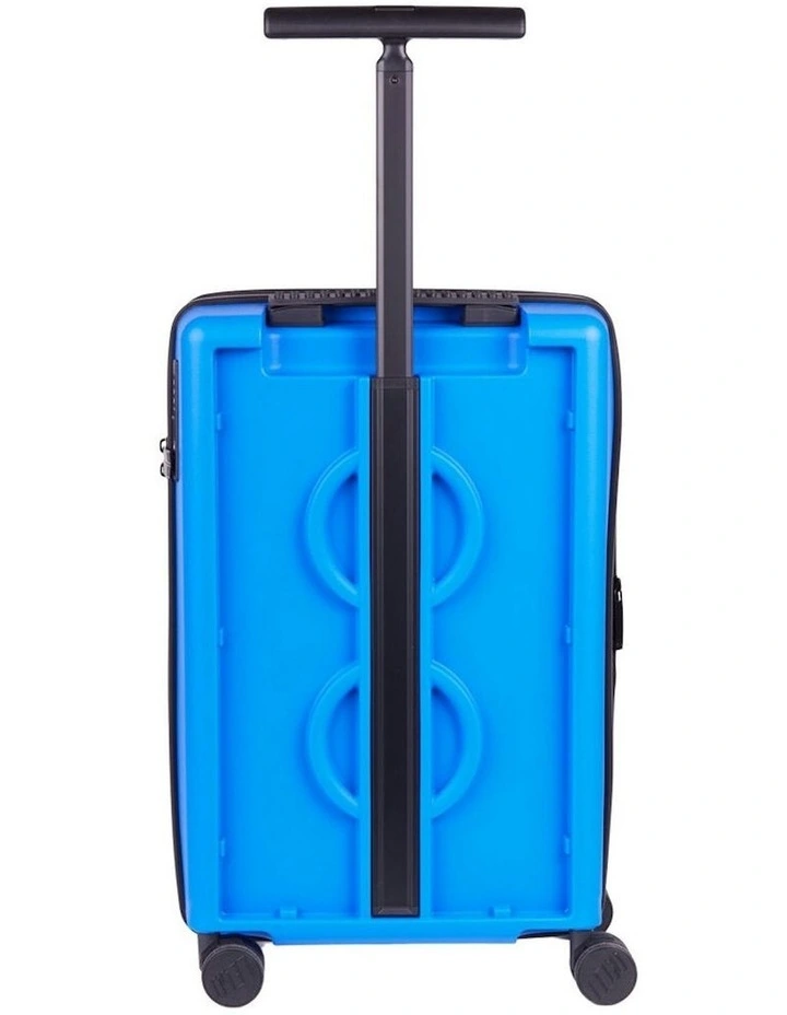 Brick Trolley Luggage Expandable Suitcase 35.5x56cm in Bright Blue image 2