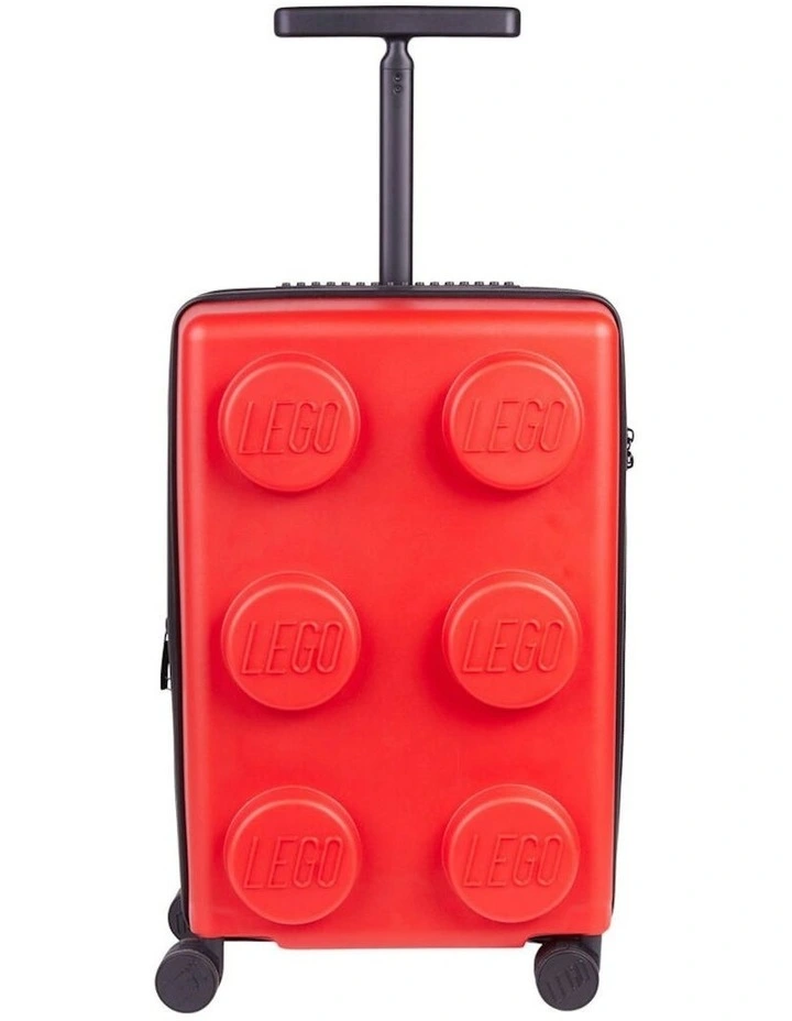 Brick Trolley Luggage Expandable Suitcase 35.5x56cm in Bright Red image 3