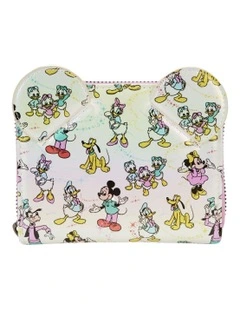 Classic All Over Print D100 Zip Wallet 6x4 in Multi