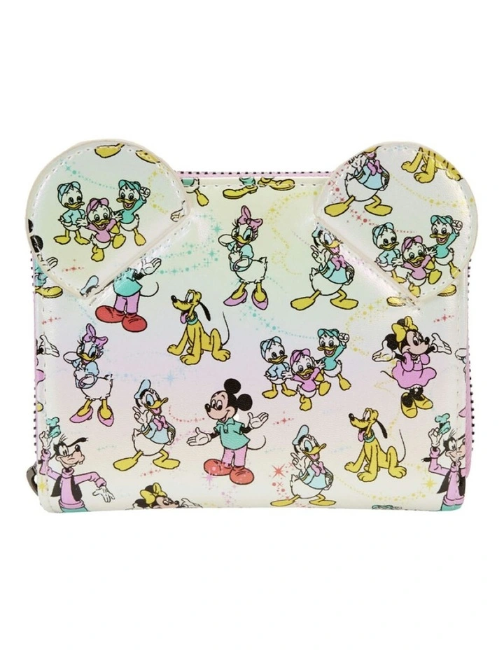Classic All Over Print D100 Zip Wallet 6x4 in Multi image 1