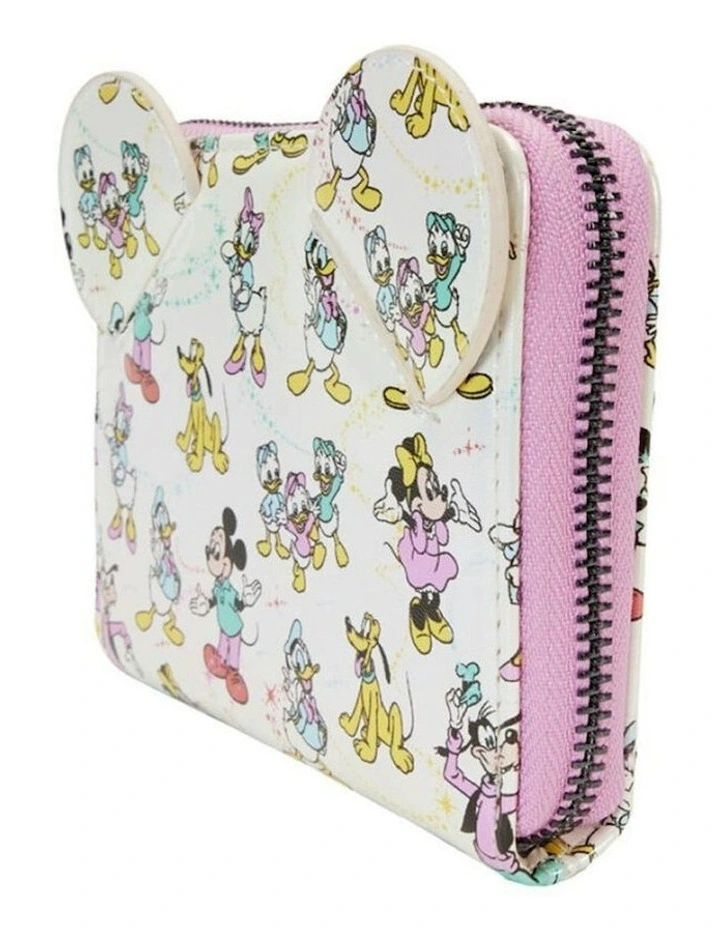 Classic All Over Print D100 Zip Wallet 6x4 in Multi image 2
