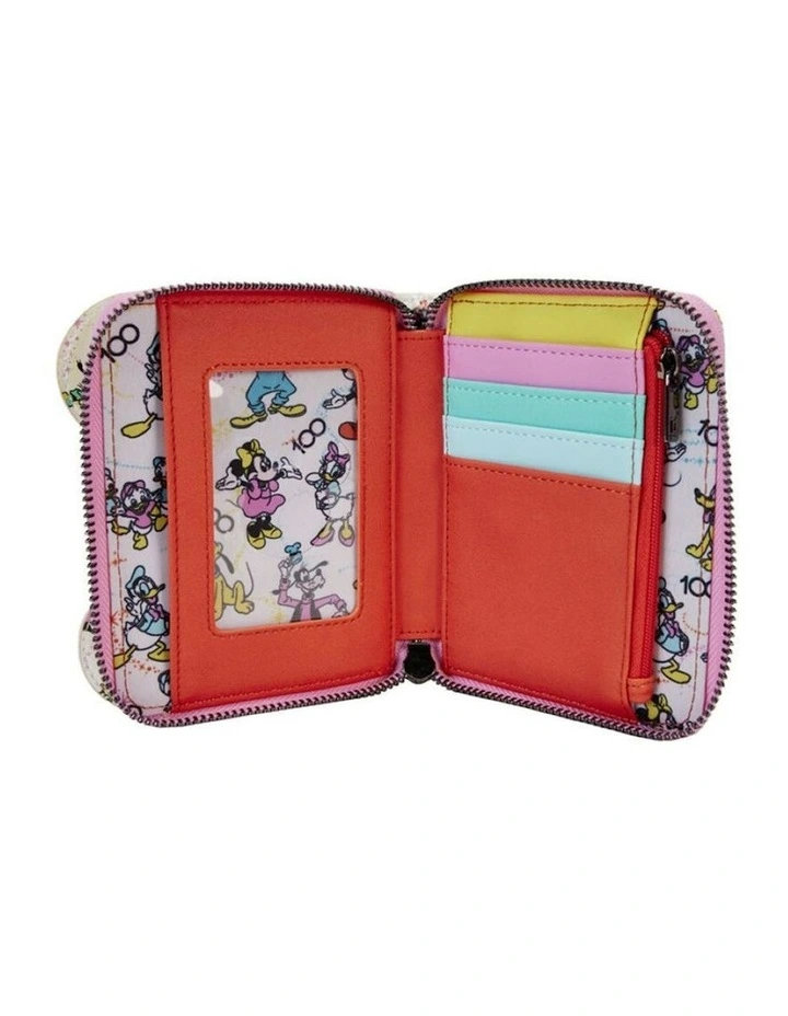 Classic All Over Print D100 Zip Wallet 6x4 in Multi image 4