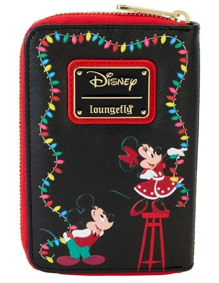 Donald Wrapped In Lights Zip Coin Purse 6x4 in Black image 4