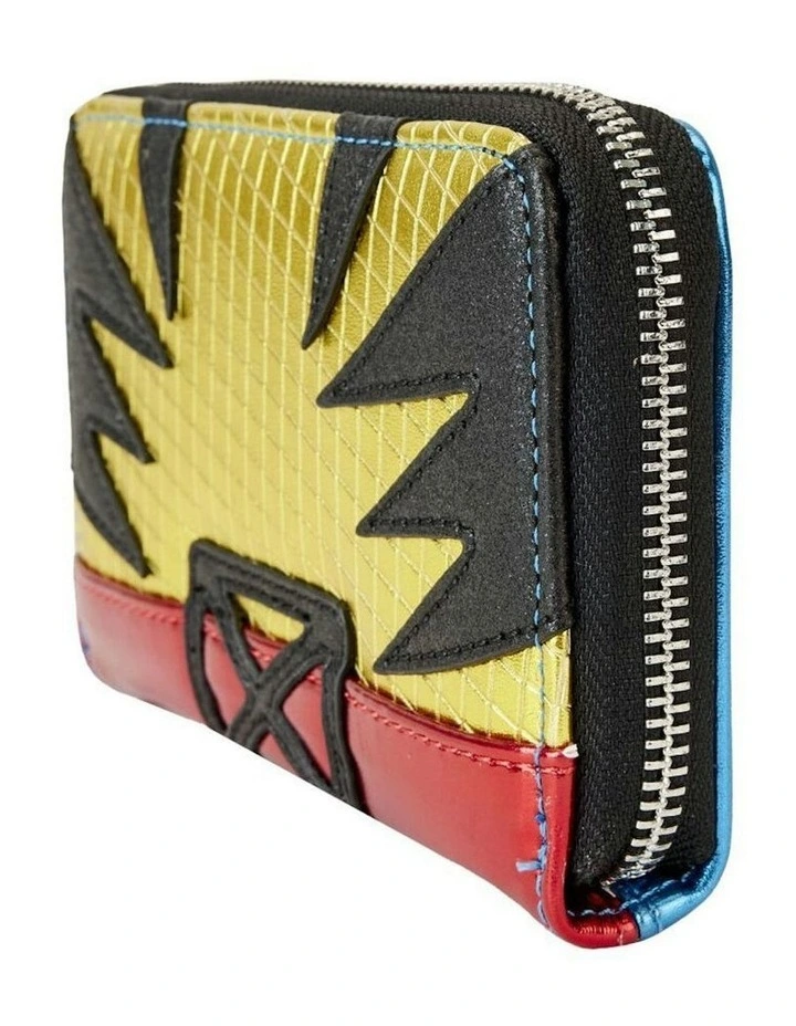 Wolverine Cosplay Zip Coin Wallet 15.24cm in Multi image 2