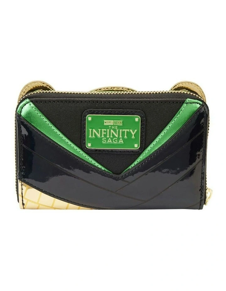Loki Metallic Zip Around Coin Purse 15.2cm in Multi image 3