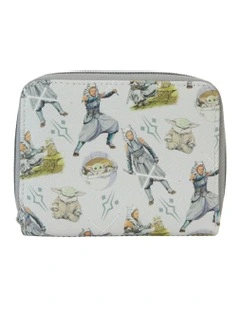 Ahsoka Action Zipped Around Purse in White