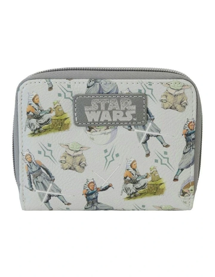Ahsoka Action Zipped Around Purse in White image 4
