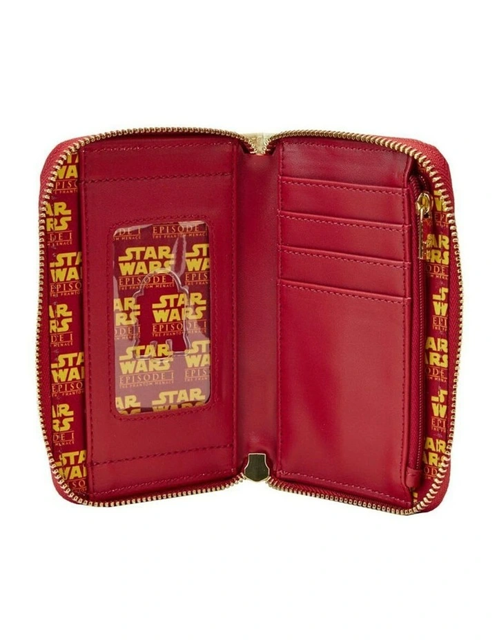 The Phantom Menace Scenes Zip Purse 6x4cm in Multi image 4