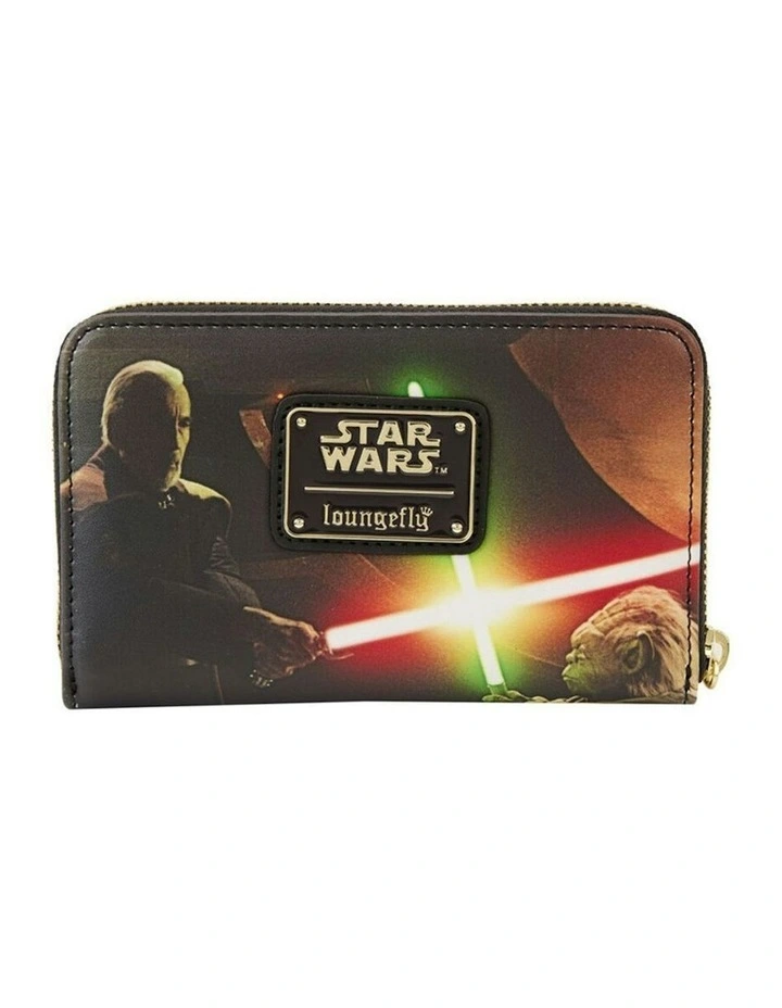 Attack Of The Clones Zip Around Purse 6x4cm in Multi image 3
