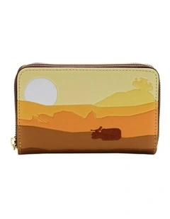 Jakku Zip Around Purse 6x4cm in Multi