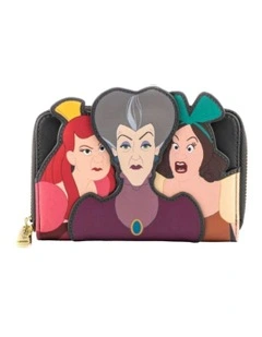 Step Mother And Sisters Zip Around Purse in Multi