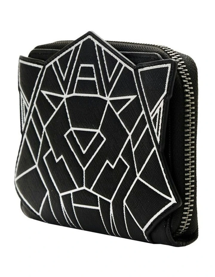 Wakanda Forever Zip Around Purse in Black image 2