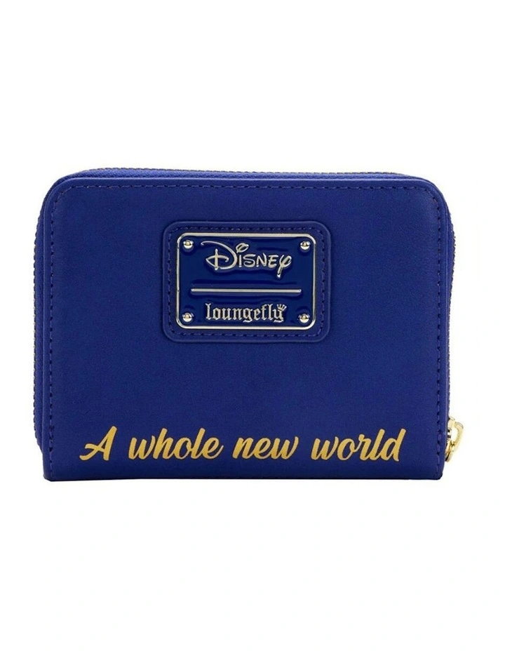 Zip Around Purse 5x4 in Blue image 4