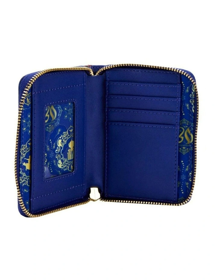 Zip Around Purse 5x4 in Blue image 5
