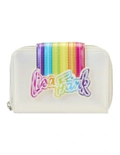 Rainbow Logo Zip Around Wallet 15.24cm in Multi