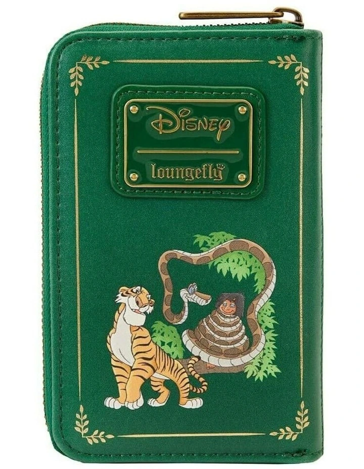 Zip Around Wallet With Card Holder 15.24cm in Green image 3