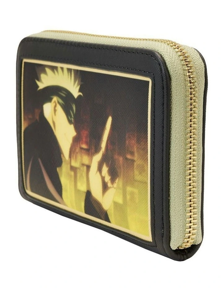 Satoru Gojo Zip Around Wallet 15.24cm in Multi image 2