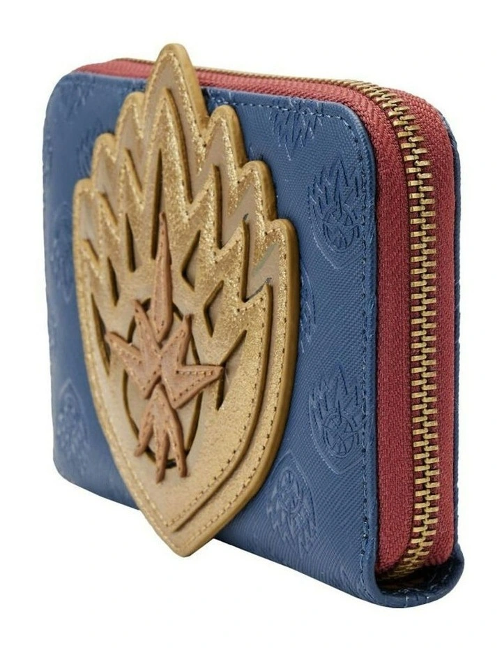 Ravager Badge Zip Around Coin Purse 15.24cm in Blue image 2