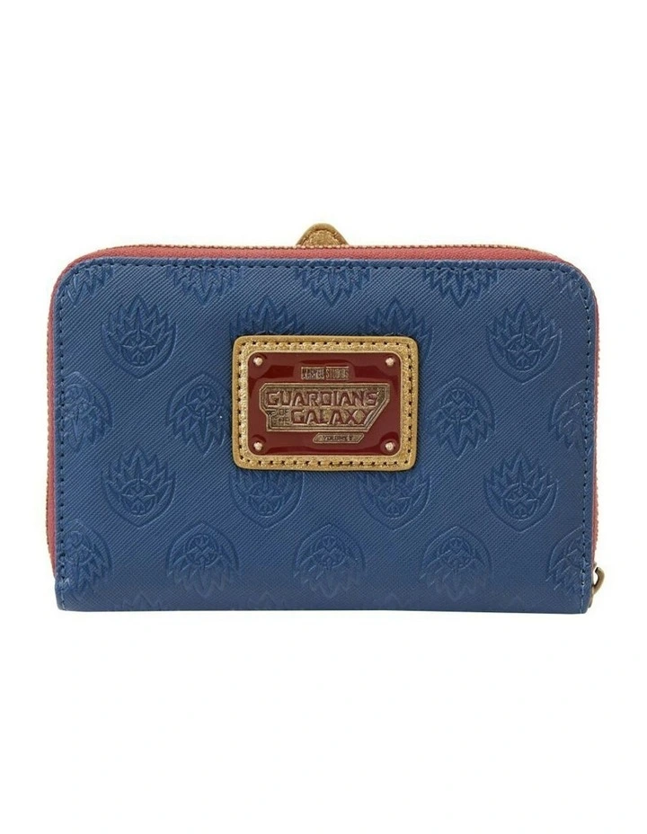 Ravager Badge Zip Around Coin Purse 15.24cm in Blue image 5