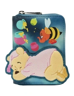 Heffadreams Zip Around Leather Purse 6x4cm in Multi