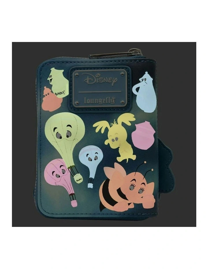 Heffadreams Zip Around Leather Purse 6x4cm in Multi image 5