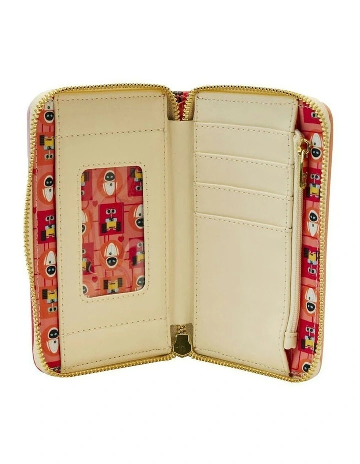 Date Night Zip Leather Purse 6x4cm in Multi image 4